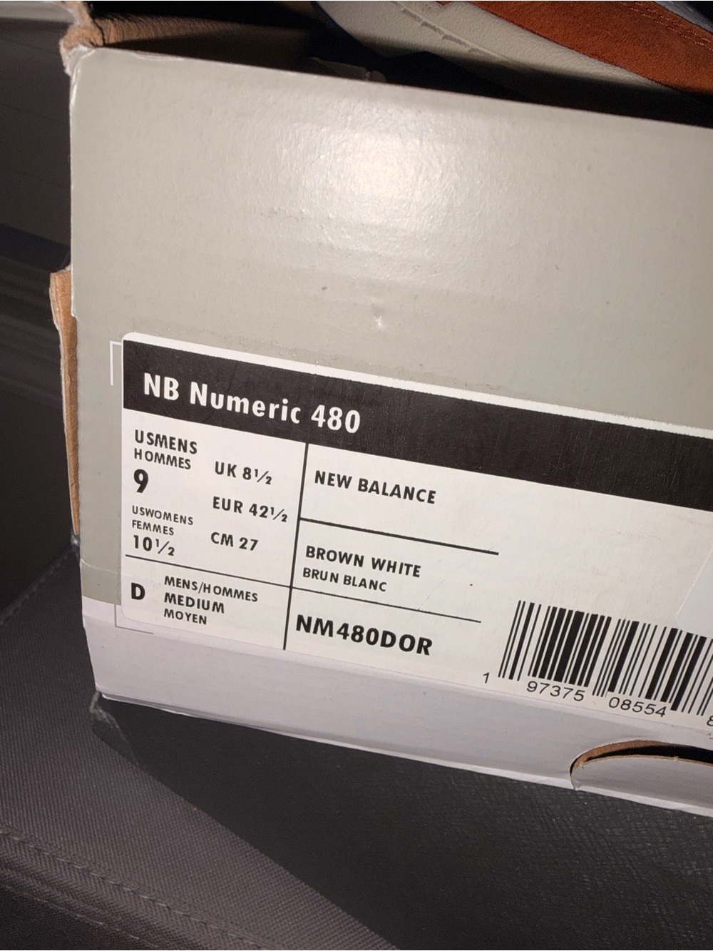 New Balance Numeric 480 "Rust" - Picture 3 of 7